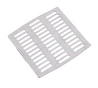 Riuulity Lot de 40 Butées de Couvercle de Trou de Pleurage en Acier Inoxydable de 2,75 Pouces, Inserts de Trou de Pleurage en Brique pour 2,75 à 3 Pouces, Fabriqués à Partir D'acier à