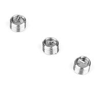 Riuulity M3 Helical Insert, Corrosion Resistant Stainless Steel (M3*0.5*2D) | Améliore la fiabilité des connexions, Adapté à l\'aluminium et au magnésium, Haute résistance à la fatigue, Entretien