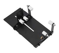 Riuulity Machine à Couper les Bouteilles en Verre Carrées avec Largeur Réglable pour les Projets de Bricolage, Idéale pour Créer des Lumières et des Vases Décoratifs, Noire