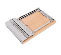 Riuulity Machine à Tisser en Bois, en Acier Inoxydable et en Bois de Hêtre, Kit de Planche à Tisser pour Pull, Chapeau, écharpe, Tapisserie, Artisanat de Bricolage à la Main