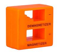 Riuulity Magnétiseur D'outil Portable Démagnétiseur avec Matériau ABS de Haute qualité pour Pinceaux à écrou à Vis, pour une efficacité de Travail élevée avec une Utilisation Intérieure et (Orange