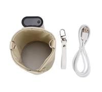 Riuulity Manchon Chauffe-biberon Rechargeable, 21 Options de Vitesse, Affichage Numérique pour Nourrir les Bébés, Matériau Haute Résistance (petite taille)