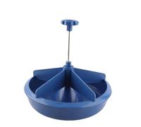Riuulity Mangeoire Circulaire à 5 Ceintures pour Porcelets, Récipient d'alimentation pour Porcelets, Finition Brillante, Mangeoire pour pour L'élevage Porcin