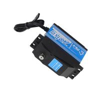 Riuulity Mécanisme de Direction Analogique de Voiture RC avec Torsion élevée 70 Kg pour Un Contrôle amélioré, Construction Métallique pour Véhicules RC (Black)