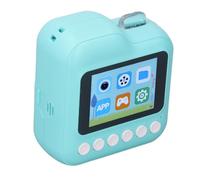 Riuulity Mini Caméra D'Imprimante avec Objectif de Caméra Haute Résolution, Divers Filtres et Cadres pour Imprimante Portable (Blue)