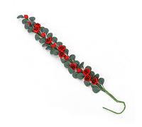 Riuulity Mini Chevalet à Cordes Roses pour Maison de Poupée 1:12, Long Bouquet Décoratif pour Scène de Jardin de Rêve, Matériau en Résine (Rose Rouge)