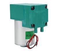 Riuulity Mini Pompe à Vide Portable DC12V, Grand Débit, Faible Bruit, 10l/min, -65~150kpa, pour les Activités de Plein Air (DC24V)