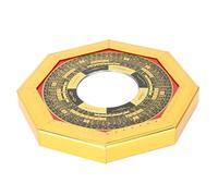 Riuulity Miroir Traditionnel du Feng Shui Bagu Chinois (Diamètre 13,5 cm miroir convexe)