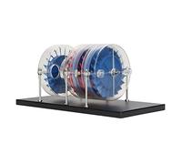 Riuulity Modèle de Turbine à Vapeur à Plusieurs étages pour Instrument D'enseignement de la Physique, Modèle de Démonstration du Principe de Fonctionnement pour Les Présentations en Classe, 10,2 X