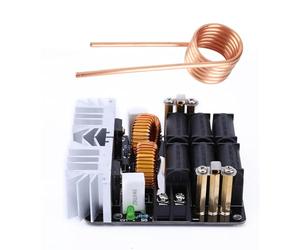 Riuulity Module de Chauffage par Induction Basse Tension 1000 W ZVS pour un Traitement Thermique Rapide et Uniforme avec Creuset en Laiton 12-48 V 20 A