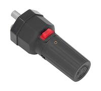 Riuulity Moteur de Barbecue Durable à Faible Bruit, Bonne Isolation, Faible Consommation D'énergie, Moteur de Gril électrique pour Pique-Nique en Plein Air, Noir, 6,3 X 2,4 X 2,4 Pouces