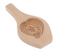 Riuulity Moule à Gâteau de Lune en Bois de qualité Supérieure, Facile à Utiliser, Moule à Gâteau Fondant pour les Amateurs de Bricolage, Excellent Cadeau pour Maman, Matériau Sûr de qualité (#2)