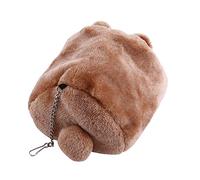 Riuulity Nid Suspendu Chaud et Doux pour Lit de Hamster pour Petits Animaux comme Les écureuils et Les Chinchillas - Lavable et Confortable (Brown)
