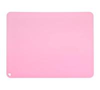 Riuulity Non Placemat Mince de Silicone de Glissement pour des Enfants, Le Tapis de Catégorie Alimentaire de Tableau de Silicone Peut être réutilisé comme Tapis de Pâtisserie (41 * 31 (Rose foncé))