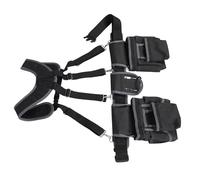 Riuulity Organisateur de Ceinture D'outils Confortable Girts D'outils de Main de 12 Poches pour les Vendredis du Travail électrique