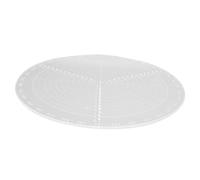 Riuulity Outil de Boussole de Recherche de Centre Rond en Acrylique, Durable avec des échelles Claires pour un Dessin de Cercle Rapide et un Centrage dans le Travail du Bois (Grande règle de