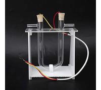 Riuulity Outil D'enseignement de la Chimie Démonstrateur de Solution de Chlorure de Cuivre électrolytique, Pièces de Haute qualité, Représente Les Changements Chimiques Pendant la Conduction