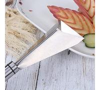 Riuulity Outils de Sculpture à Lame Triangulaire de -Fruits en Acier Inoxydable Durable, Faciles à Nettoyer et à Ranger, Parfaits pour le Temps Créatif Après le Travail, Nouvelles Formes de Fruits,