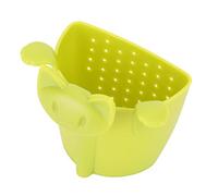 Riuulity Passoire à thé Mignonne en Forme de Chat, Infuseur à thé en Plastique avec Conception Résistante à la Température pour la Préparation du à la Maison et au Bureau (GREEN)
