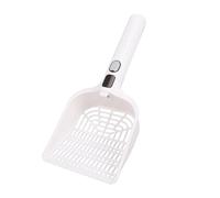 Riuulity Pelle à Litière Rechargeable pour Chat avec Brouillard de Pulvérisation, Tête Extra Large et Construction en Plastique pour Le Nettoyage du Bac à Litière