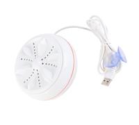 Riuulity Petite Machine à Laver à Ultrasons Efficace 50 Secondes de Nettoyage Avant et Arrière Machine à Laver Portable pour les étudiants à à Turbine de 6 Kg