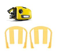Riuulity Pièce de Rechange de Boucle de Connecteur Rapide de Machine à Laver, Clip C de Lavage de Voiture pour Karcher K2 K3 K7 2pcs Anneaux de Retenue Externes Anneaux de Retenue (Jaune)