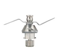 Riuulity Pièce de Rechange de Lame en Acier Inoxydable de Haute qualité pour TM31, efficacité de Travail Rapide, Pièce de Mélangeur Pratique