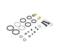 Riuulity Pièces de Rechange pour Compresseur D'air 12V, Kit de Joint Durable, Facile à Installer pour Pompes PCP, Matériau Stable en Métal et PVC