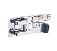 Riuulity Pied de Pressoir sur-Bloc, Acier Inoxydable Léger de la Machine à Coudre Incurvée Pire Pied du Pied B373, B375, CS6000B avec Guide pour Une Finition Délicate, Un Nettoyage Facile