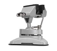 Riuulity Pied Plat Mini étau de Banc avec Ventouse | Conception en aluminium durable, Poignée antidérapante, Distance de serrage de 70 mm, Parfait pour les tâches