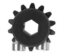 Riuulity Pignon Conique 8mm 14 Dents, Conception D'alésage de Serrage | Fabriqué en acier moulé, assure la fiabilité, parfait pour une paire de 28 dents, adapté à l\'automatisation industrielle