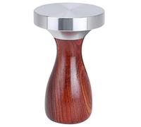 Riuulity Pilon à café en Acier Inoxydable à Base Plate de 58 Mm, Compresse le café pour un Expresso Riche, Facile à Nettoyer, adapté à la Maison et au Bureau, 2,3 Pouces, 14,6 Oz