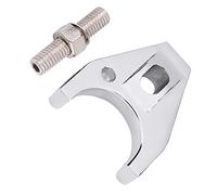 Riuulity Pince de Distribution en Aluminium chromé de Haute qualité pour SB BB, Usinée à Partir D'aluminium, Convient aux Distributeurs électroniques HEI et Small Cap, Facile à Installer avec Boulon