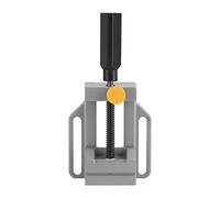 Riuulity Pince de Table de Gravure à Dégagement Rapide en Alliage D'Aluminium pour Banc de Travail du Bois, Corps en Aluminium avec Grande Poignée, pour Applications de Perçage de Précision