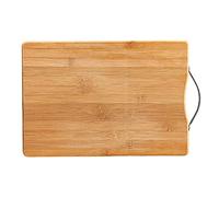 Riuulity Planche à Découper en Bambou Durable, Planche à Découper de Cuisine épaissie, Stable et Ferme pour la Cuisine Chinoise, 12,6x8,7 Pouces