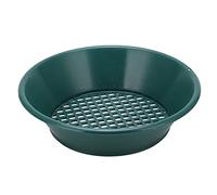 Riuulity Poêle de Lavage de l'or avec Grille Inférieure, Idéale pour L'orpaillage Manuel dans Les Rivières et Les Montagnes, Taille Compacte 350 Mm