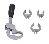 Riuulity Poignée Ergonomique e Salle de Bain Multifonctionnelle Outil de Démontage de Réparation Fiable pour Robinet, Tuyau de Raccordement de Valve, Pomme de Douche pour Plombiers