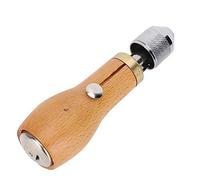 Riuulity Poinçon de Point de Verrouillage, Outil de Couture du Cuir, Ensemble de Couture à la Main pour Toile, Réparation du Cuir, Poinçon de de 4,72 Pouces avec clé et Canette de Fil (Acier