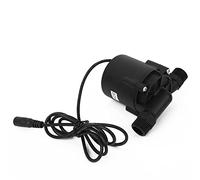 Riuulity Pompe DC24V Axe en Céramique 12 M 1500 L/H Pompe à Eau sans Rafale CC pour L'alimentation du Panneau Solaire