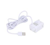 Riuulity Pompe de Fontaine à Moteur sans Balais pour Chat, Alimentation USB pour Fontaine à Boire pour Animaux de Compagnie, Fonctionnement Silencieux 24h/24 et 7j/7