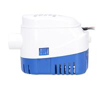 Riuulity Pompe Submersible de Cale Automatique électrique Durable et Résistante à L'usure pour L'évacuation des Eaux Usées de Cale de Navire, L'irrigation (DC12V 600GPH)