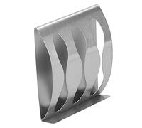 Riuulity Porte-Brosse à Dents de Douche Mural, Organisateur élégant Auto-adhésif pour Miroir en Verre, Argent 1 unité (#12)