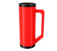 Riuulity Porte-gobelet Double, pour Ceinture de Sac à Dos avec Rangement de Bouteille t Lampe de Poche (rouge)