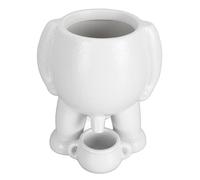 Riuulity Pots de Plantes en Céramique Amusants pour Plantes Succulentes, Design Unique en Forme d'homme Qui Fait Pipi, Matériau de qualité Supérieure, Excellent pour Les Amateurs