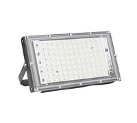 Riuulity Projecteur Led 100w, Angle de Faisceau Lumineux Super Lumineux Blanc Froid, pour Cours Jardins Places Entrées Garages Pelouse