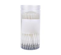 Riuulity Recharges de Stylo Effaçable Thermique 100 Pièces avec Pointe en Acier Haute dureté pour Couture Cuir Vêtement Marqueurs à Encre Invisible pour Marquage Tailleur Broderie