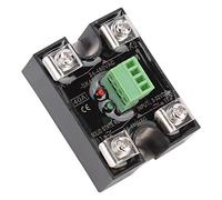 Riuulity Relais à Semi-conducteurs BERM, Relais de Commande AC DC Double Canal Haute Résistance pour Applications Industrielles, évalué 10A-40A, Taille 58 X 44 X 28 Mm (40A(BERM-SK40DA))