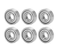 Riuulity Roulements à Billes étanches de 26 Mm pour Usage Industriel | Résistant aux hautes températures, dureté uniforme, double blindage, parfait pour les réducteurs