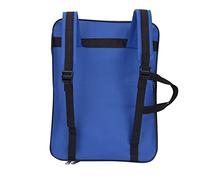 Riuulity Sac d'art Multifonctionnel A3, Sac de Transport D'outils de Peinture de Grande capacité pour Test d'art, de Carnet de Croquis Bleu 18,5x14,2 Pouces
