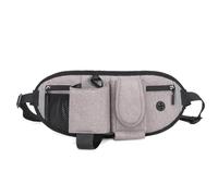 Riuulity Sac de Promenade pour Chien avec Compartiment Principal zippé, Poches en, Support de Sac à Excréments pour Téléphone, Ceinture Réglable, Boucle à Dégagement Rapide pour